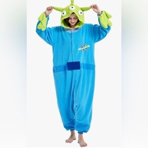 Toy Story Alien Adult Onesie Costume Size: M